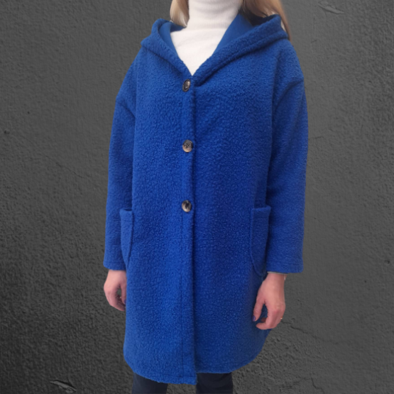 Παλτο μπουκλέ  Oversize